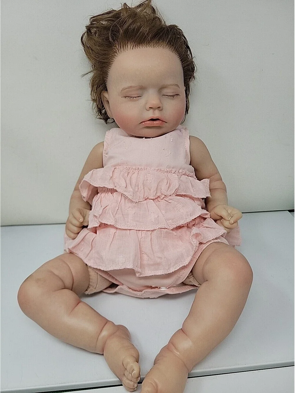 Ping Lau Reborn Baby Doll, Ray By Ping Lie, 20230520, 22 Inches